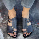 Ciaovie Pantoufles d’Été Chic avec Des Rivets - ciaovie