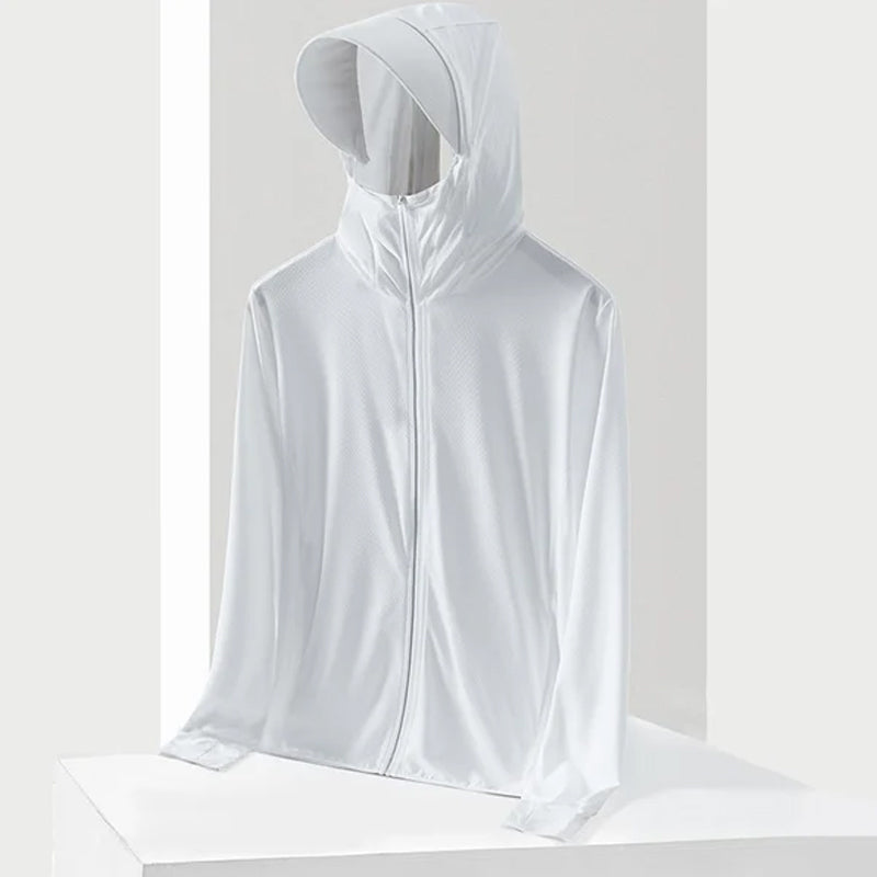 Sweat à Capuche Anti-UV pour l'Extérieur avec Protection Solaire