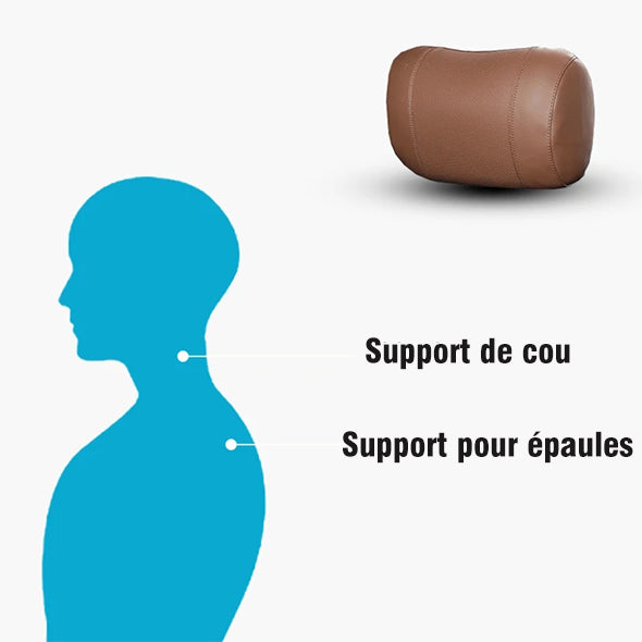 Appui-Tête en Mousse à Mémoire Automatique pour Voiture - ciaovie