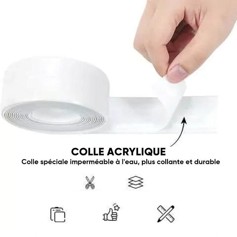 Ruban adhésif pour joints résistant à l'huile de cuisine