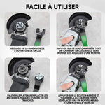 Clé pour meuleuse d'angle Outil de démontage ajustable