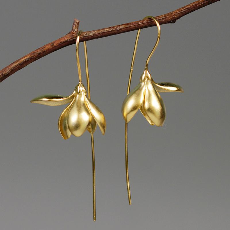 Boucles d'oreilles Simulation Magnolia