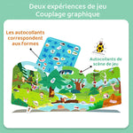 Livre de gelée éducatif portable