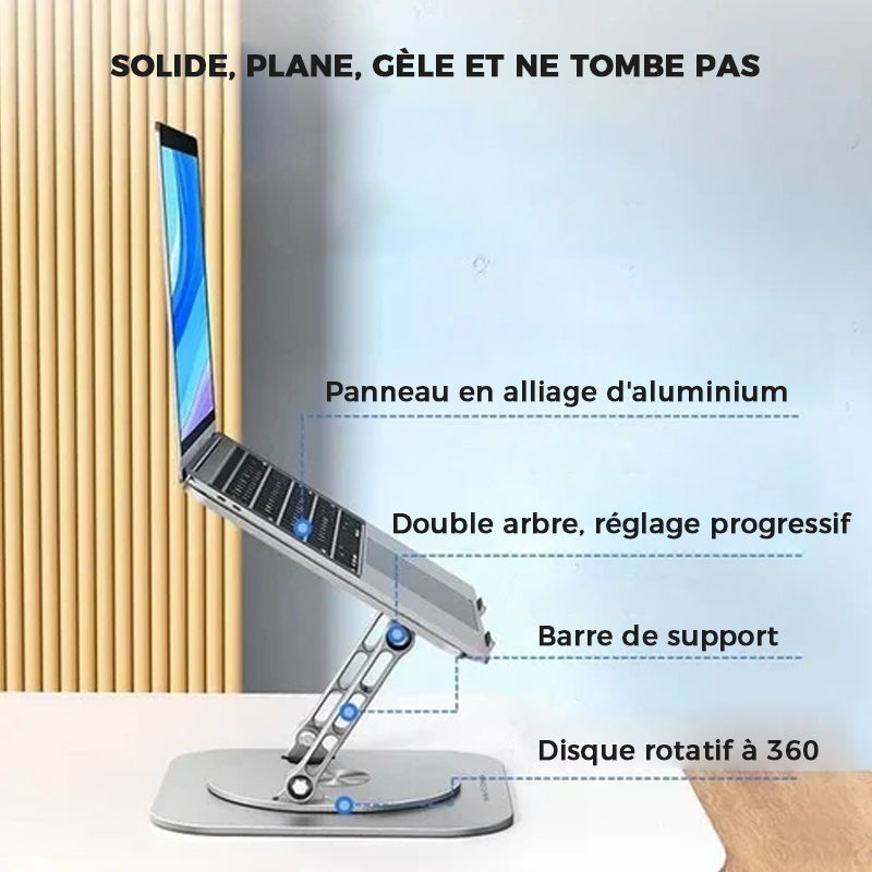 Generic - Support Pour Ordinateur Portable À Angle Réglable Et