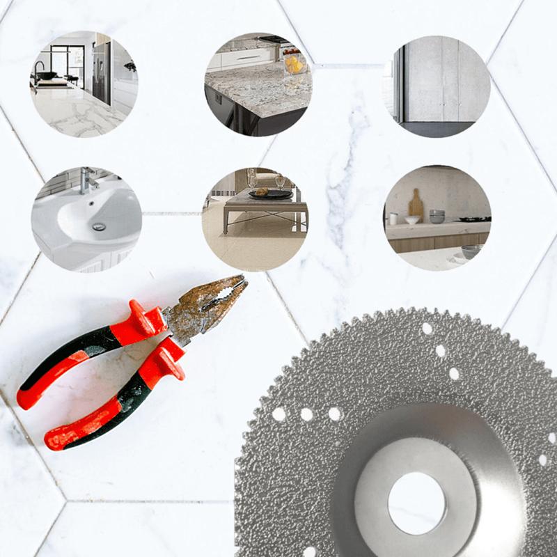 Disque De Coupe En Porcelaine De Broyeur
