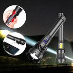 Lampe de Poche Laser LED Tactique Rechargeable