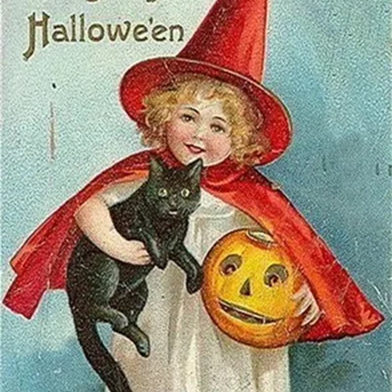 Carte Postale Halloween Vintage (24 pièces)