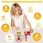 Kit de Puzzle en Bois (155 pièces)