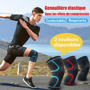 Genouillère Élastique Avec Effet De Compression - ciaovie