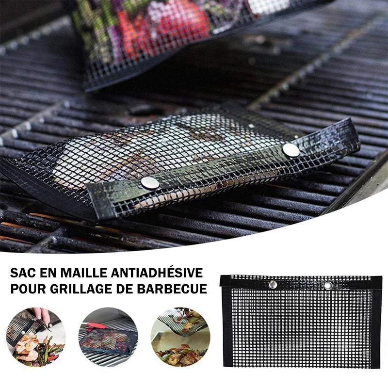 Sac en Maille Antiadhésif pour Grillage de Barbecue - ciaovie