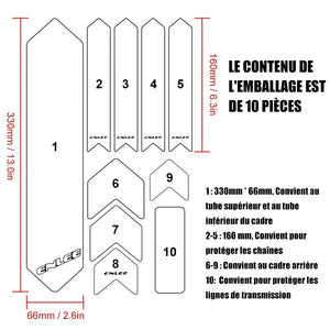 Autocollant De Protection Pour Vélo