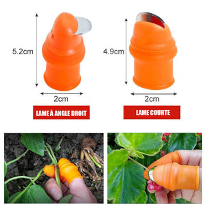 Couteau à Pouce pour Cueillir Légumes et Fruits - ciaovie