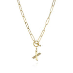 Collier Pendentif Lettre