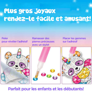 Autocollants De Peinture Au Cristal Pour Enfants