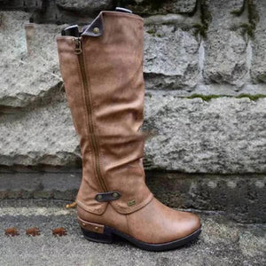 Bottes Aux Genoux Pour Femmes Bottes Punk - ciaovie