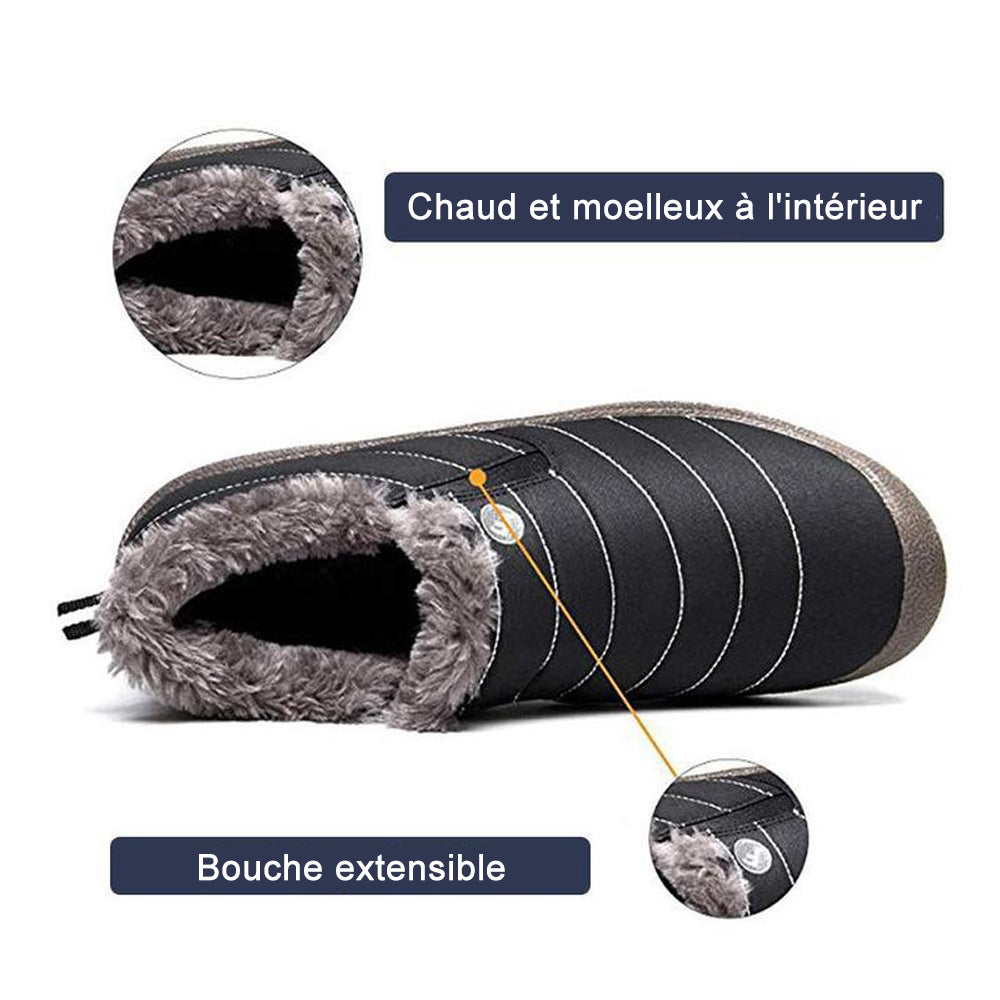 Chaussures à neige unisexes chaudes - ciaovie