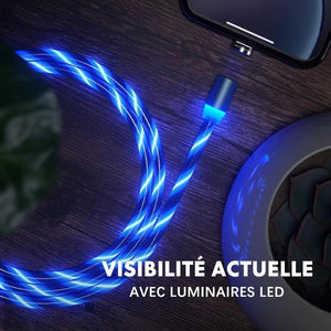 Magnétique Câble USB Chargeur avec LED - ciaovie