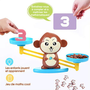 Ciaovie™ Jeu de Singe Balance Cool Mathématique - ciaovie