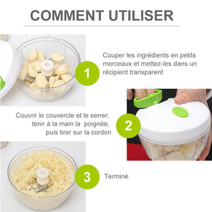 Hachoir à Légumes Manuel