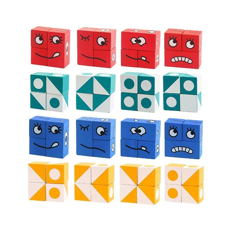 Cubes de Construction à Emoji
