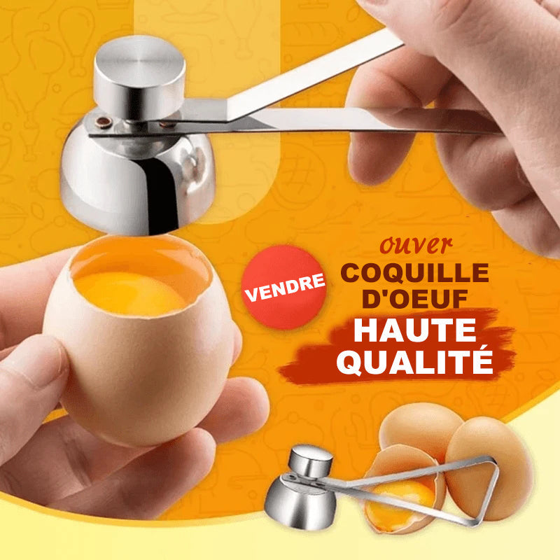 Ouvreur De Coquille D'œuf En Acier Inoxydable