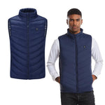 Hommes Chauffé Gilet Isolé Veste - ciaovie