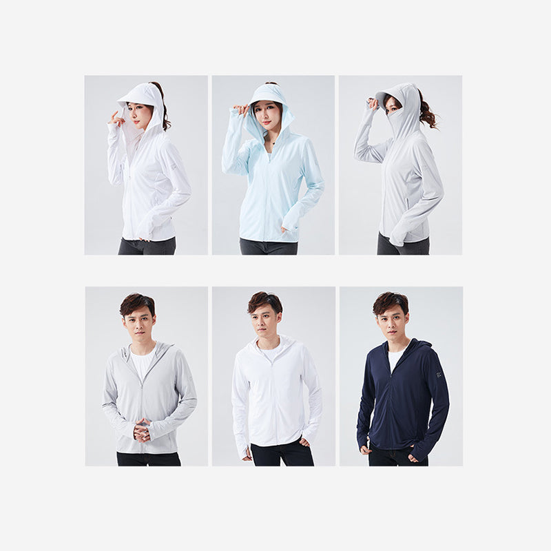 Sweat à Capuche Anti-UV pour l'Extérieur avec Protection Solaire