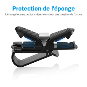 Porte-lunettes pour Pare-soleil de Voiture - ciaovie