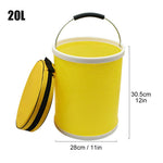 Seau Pliable Portable pour La Pêche en Plein Air - ciaovie