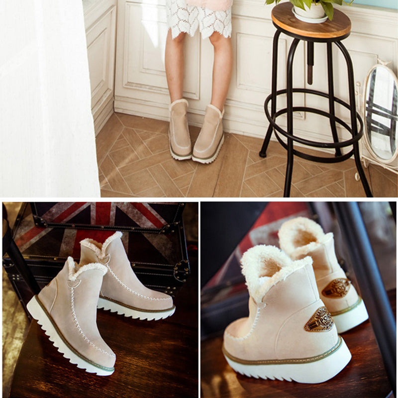 Ciaovie™ Bottes de Neige à Cheville à Plateforme - ciaovie