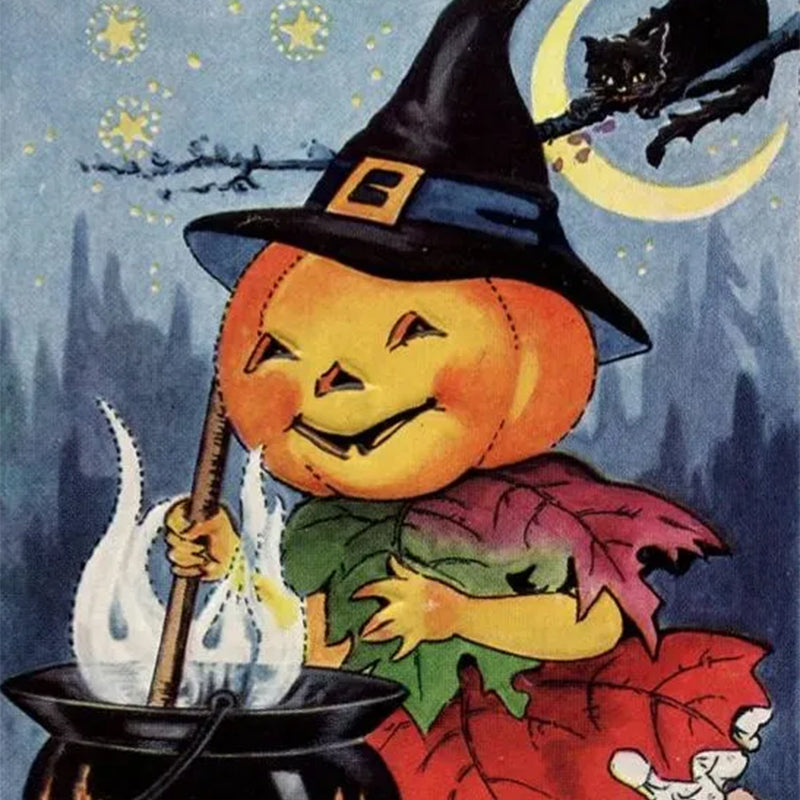 Carte Postale Halloween Vintage (24 pièces)
