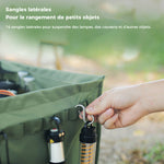 Poubelle Pliante Multifonctionnelle pour l'Extérieur