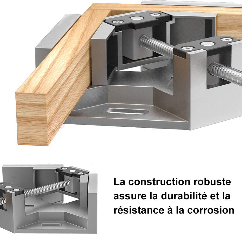 Pince à Angle Droit Réglable en Alliage D'aluminium - ciaovie