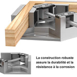 Pince à Angle Droit Réglable en Alliage D'aluminium - ciaovie