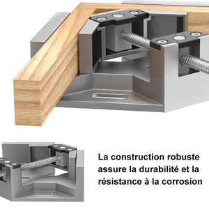 Pince à Angle Droit Réglable en Alliage D'aluminium - ciaovie