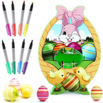Kit de Décoration d'Œufs de Pâques