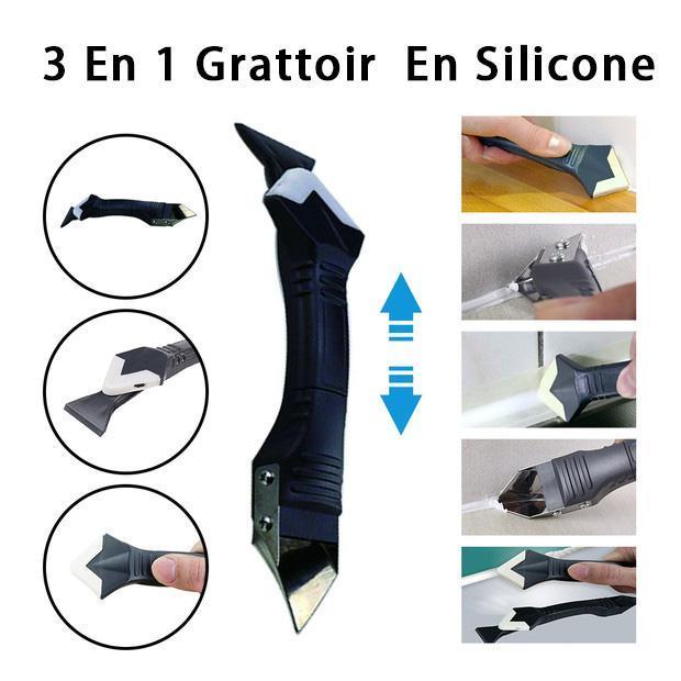 3-en-1 Outil De Calfeutrage Silicone