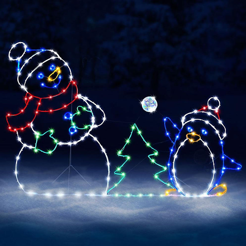 Lumière Boule de Neige Animée Ludique