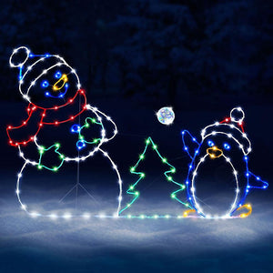 Lumière Boule de Neige Animée Ludique