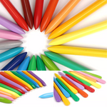 Ensemble de Crayons en Cire Organique pour Enfants (Livré avec un livre de dessin)