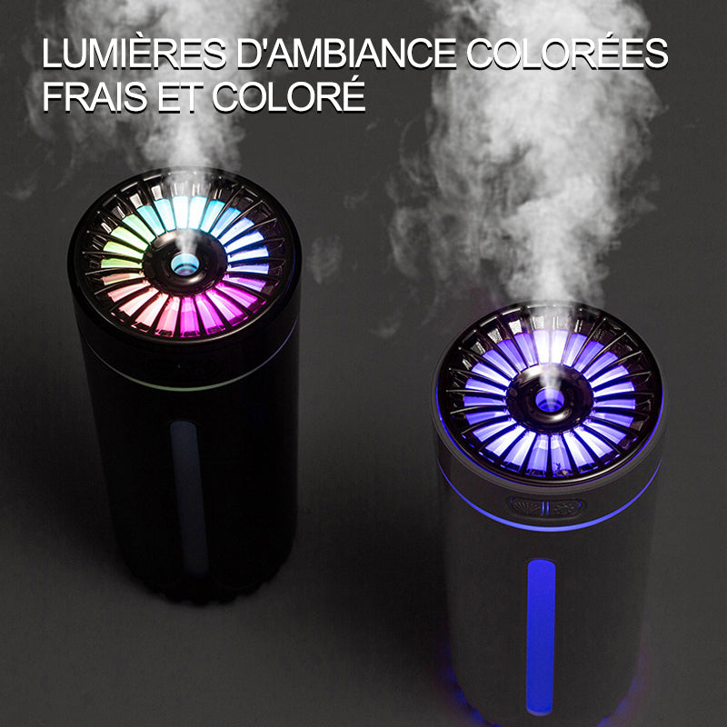 Humidificateur pour Voiture avec Lumière Colorée
