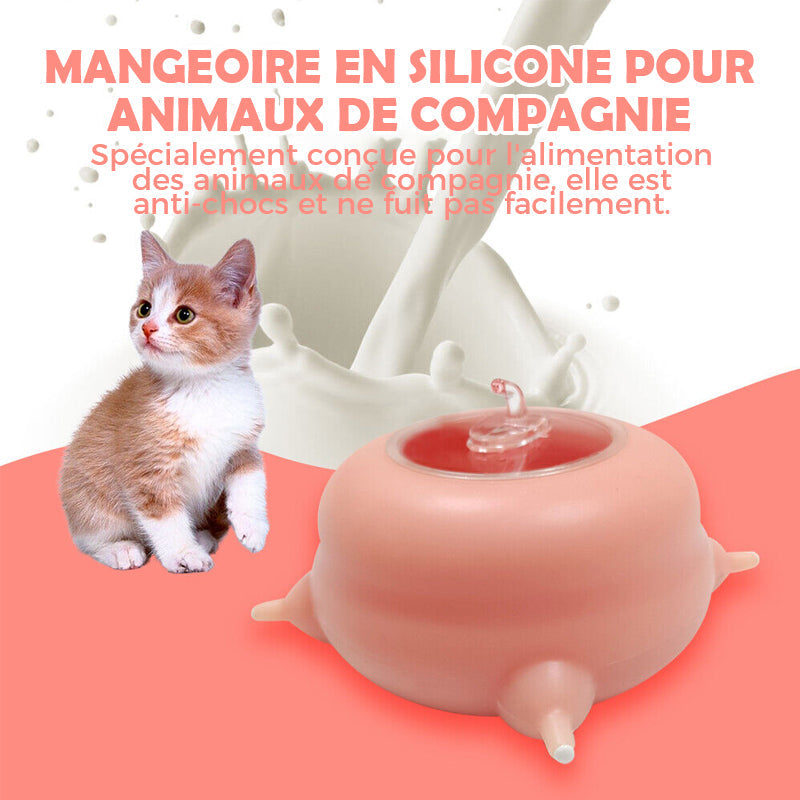 Distributeur d'aliments en silicone