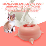 Distributeur d'aliments en silicone