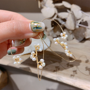 Boucles D'oreilles Perles Vintage