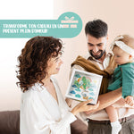 Banque d'épargne à cadre photo 3D pour enfants