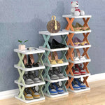 Organisateur de rangement pour étagère à chaussures multicouche