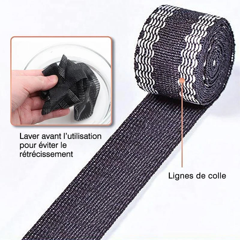 Bord Raccourci de Pantalon Auto-Adhésif
