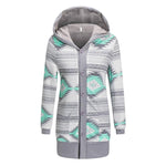 Ciaovie™ Hiver Cardigan Sweat Tricoté à Bouton à Capuche - ciaovie