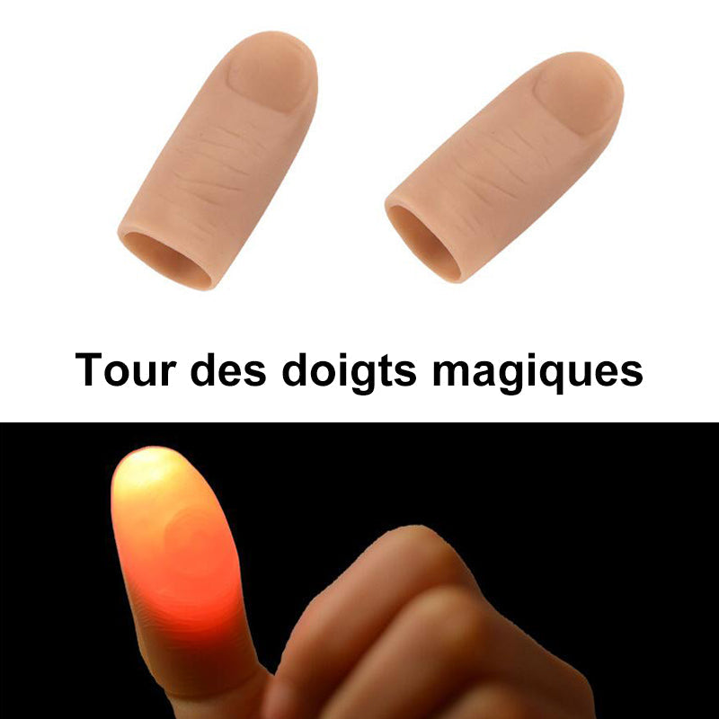 Doigts magique - Lumière sur les doigts - ciaovie
