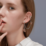 Boucles D'oreilles De Papillon Pour Femme En Acier Inoxydable